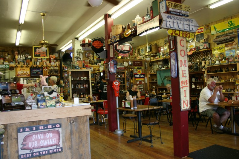 I love the unique and kitschy interior.