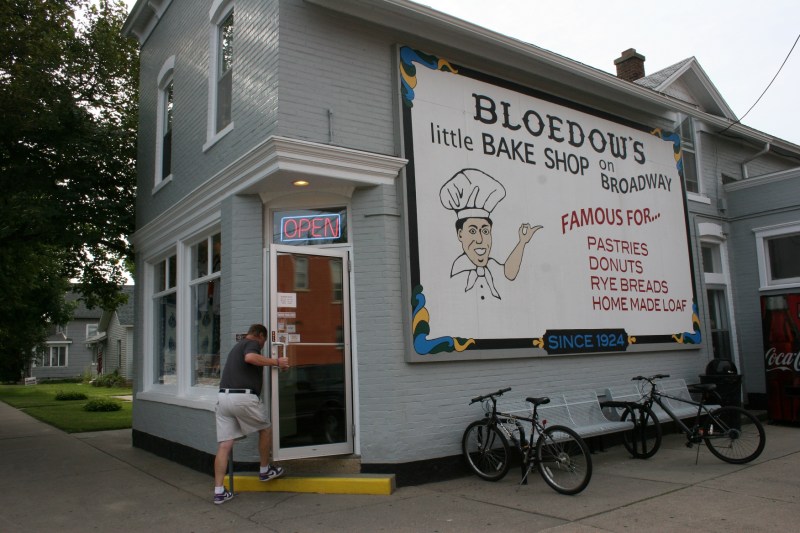Bloedow's Bakery is located at 451 E. Broadway St. in Winona.
