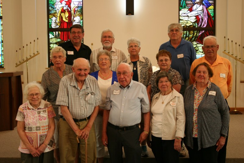The Bode cousins pose for a photo at the reunion.