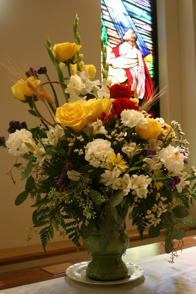 The symbolic bouquet.