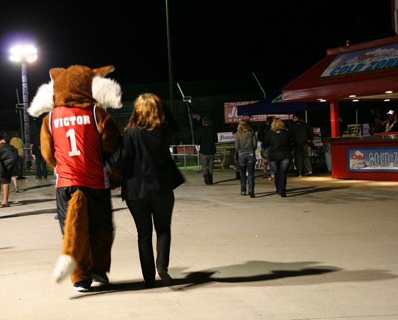 A quick shot of the Elko mascot.