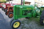 Lakeview, row of tractors