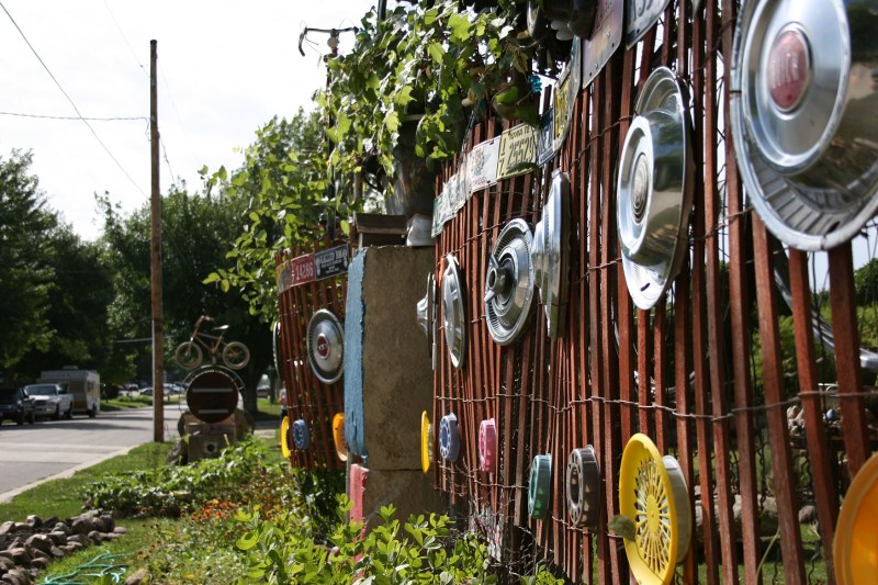 An outside the fence view.