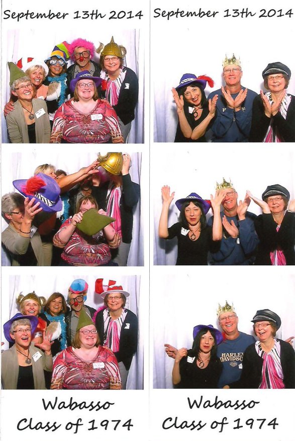 On the right are the three of us from Vesta who attended the reunion.