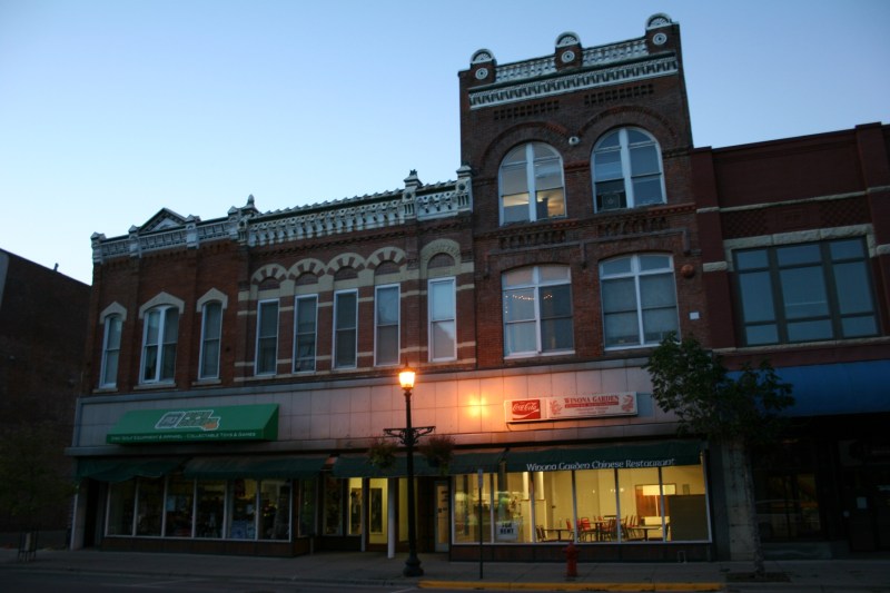 The Garden Chinese Restaurant occupies an historic downtown space.