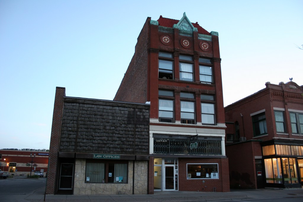 More downtown buildings.