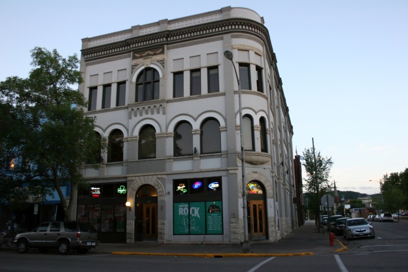 The Legendary Tavern fills a space in this stunning corner building.