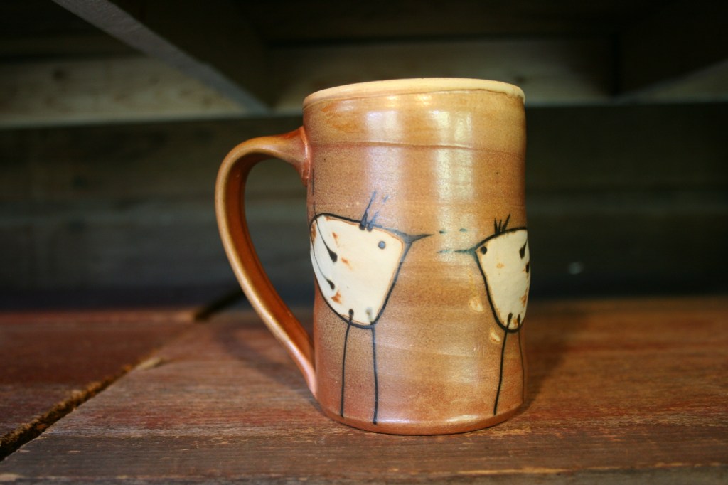 An example of the pottery Dawn Makarios creates.