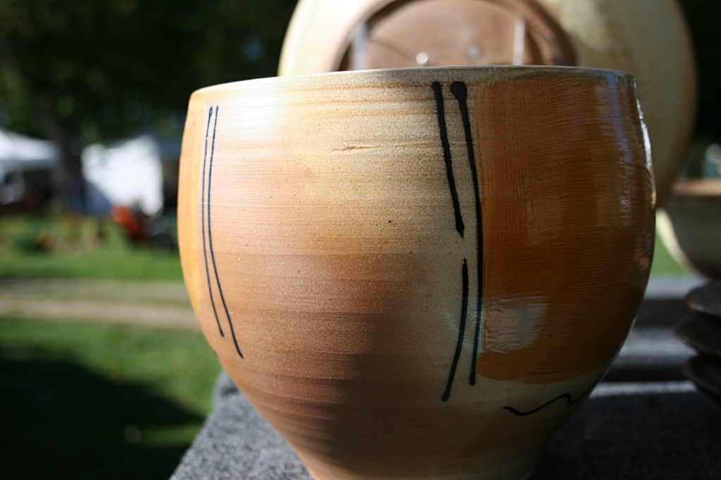 Kerry Brooks Pottery from Dock 6 Pottery, Minneapolis.
