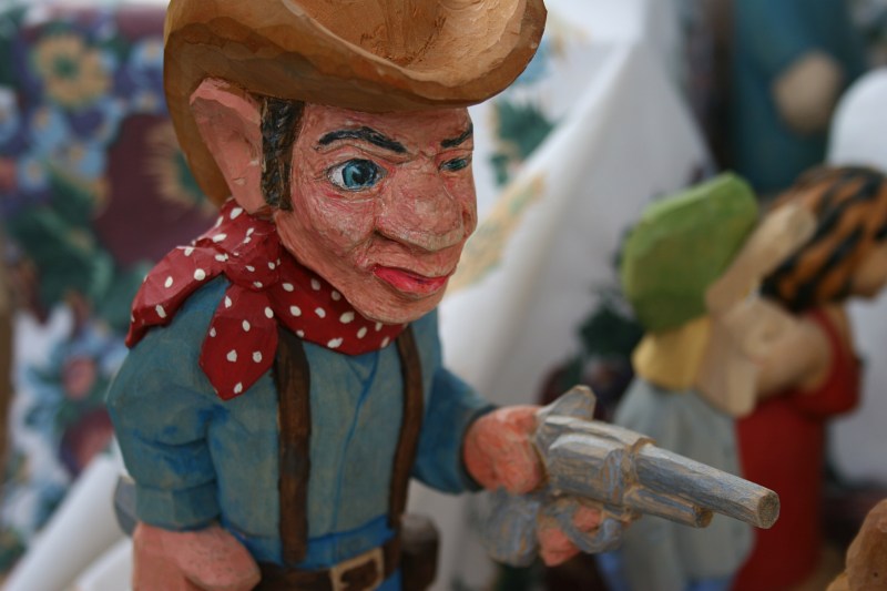 A carving by Bob Oates of Sogn Valley Woodcarving.