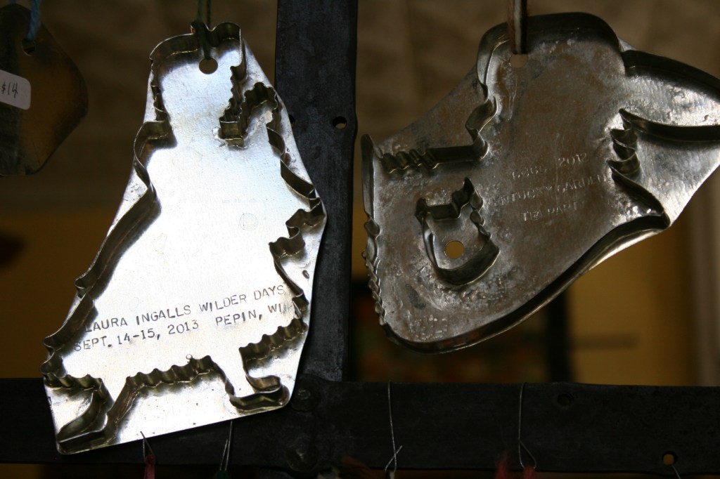 Two of Catherine's cookie cutters.