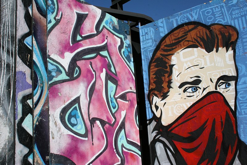 "Black Book," the work of Minnesota artist Peyton features multiple paintings on "pages."