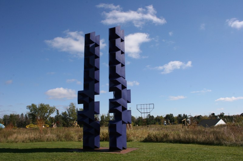 An overview of a section of the park shows its size and scale.