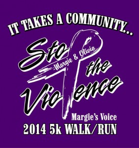 This logo comes from a 5K walk/run honoring Faribault native Margie (Brown) Holland and her unborn daughter, Olivia. Margie's husband, Roger Holland, is serving two terms of life in prison for their 2013 murders.