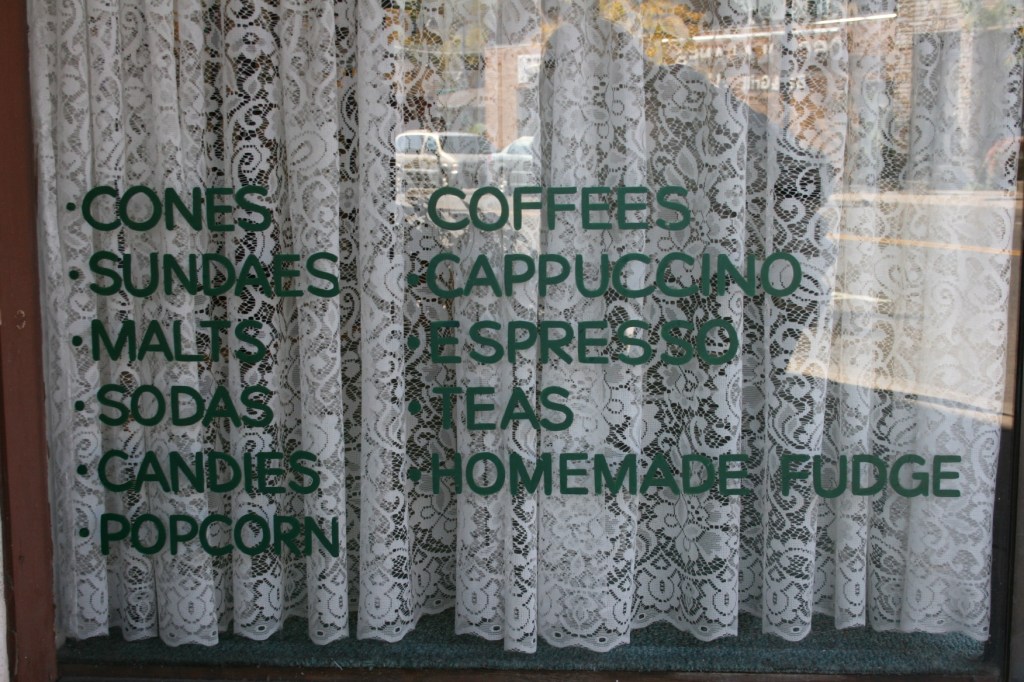 Osceola Antiques also includes a place to get coffee,espresso drinks, candy and ice cream.