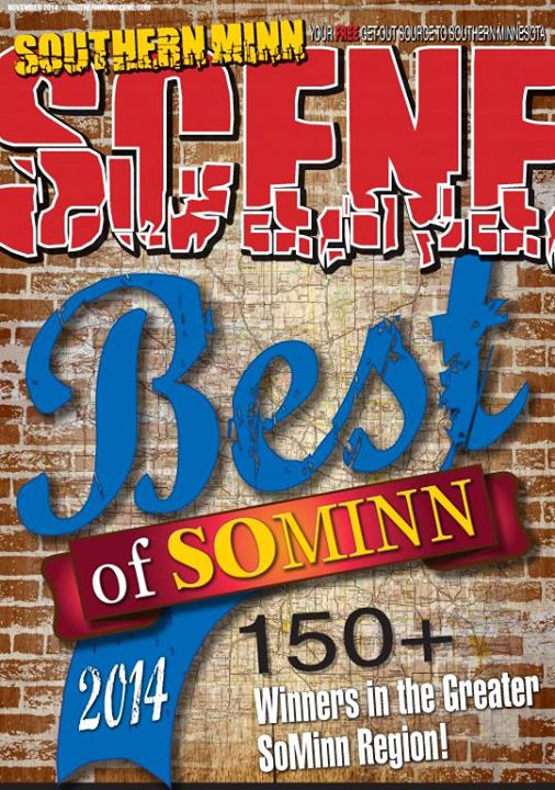 The cover of Southern Minnesota Scene's November issue featuring the 150-plus "best of" winners.