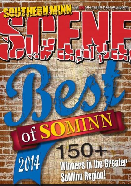 The cover of Southern Minnesota Scene's November issue featuring the 150-plus "best of" winners.