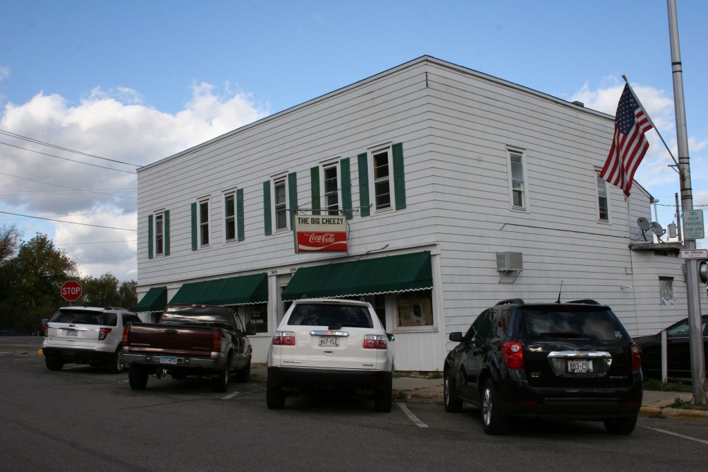 The Big Cheezy seems a fitting name for a business in cheese-producing Wisconsin.