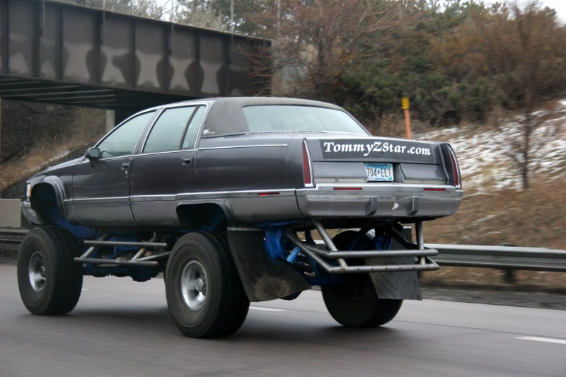 A monster Caddy.