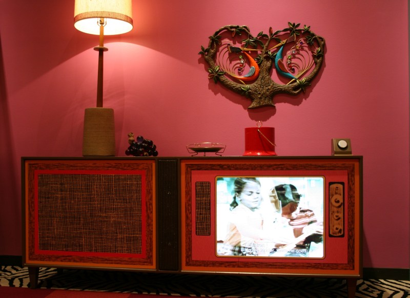 A 1960s living room.