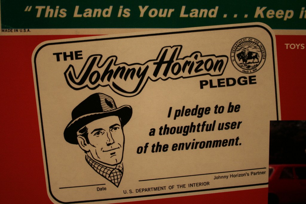 My son-in-law noted, as we toured the 1970s part of the exhibit, that toys began to reflect social issues such as being environmentally conscious.