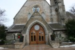 Chapel, front doors