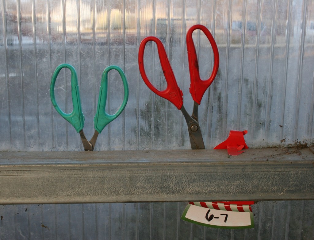 Tools of the tree selling trade.