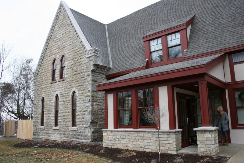 Old flows into new as shown here at The Inn entry.