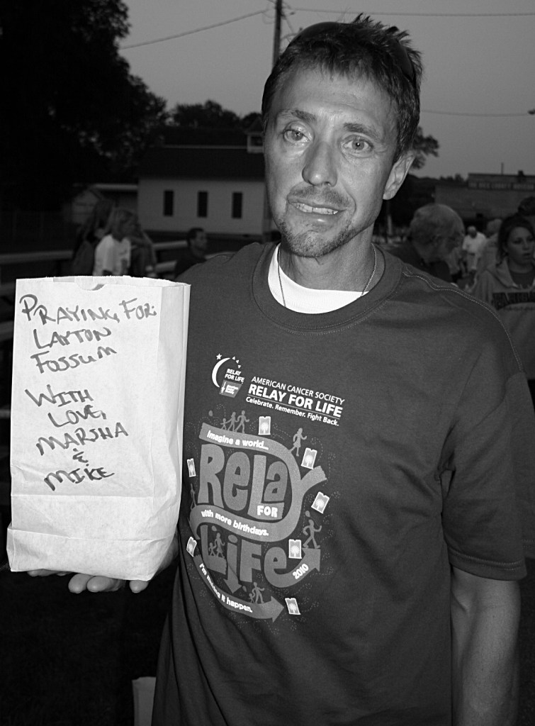 Layton Fossum posed for me at the August 2010 Cancer Stroll.