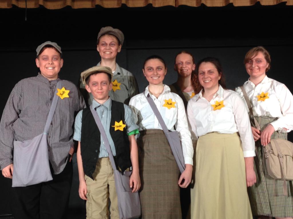 This photo of "I Never Saw Another Butterfly" is courtesy of Child's Play Theatre and was taken by Chris Vilt.