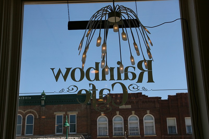 From my seat, I had a good view of beautiful historic buildings and Main Street.