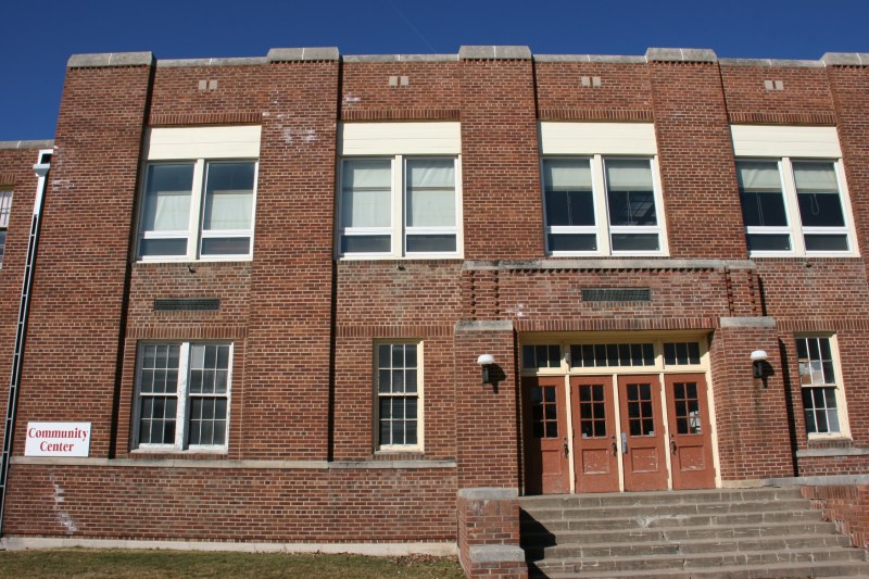 The former gym now houses the West Concord Community Center.