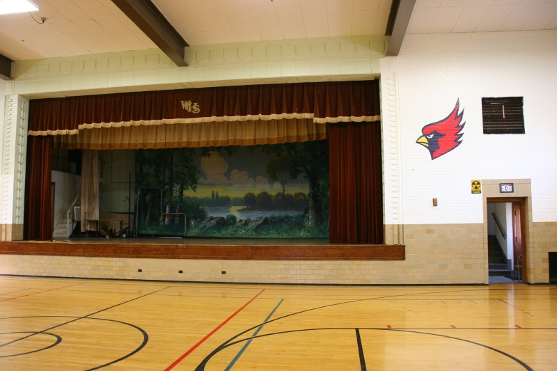 This beautiful gym was once home to the West Concord Cardinals.