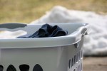 Laundry, close-up of&nbsp;basket