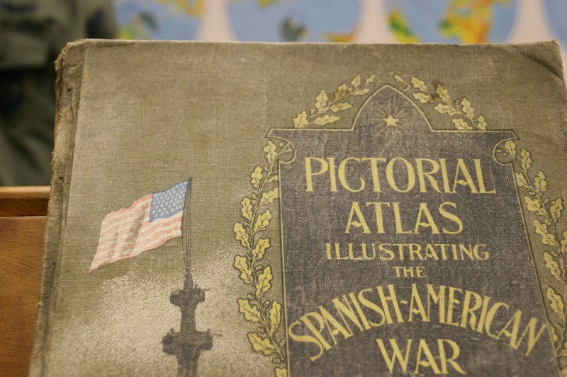 Books and documents are also displayed in The Veterans Room.