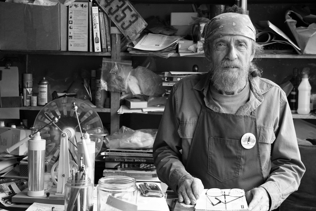 My first portrait of Russ, taken in October 2011.