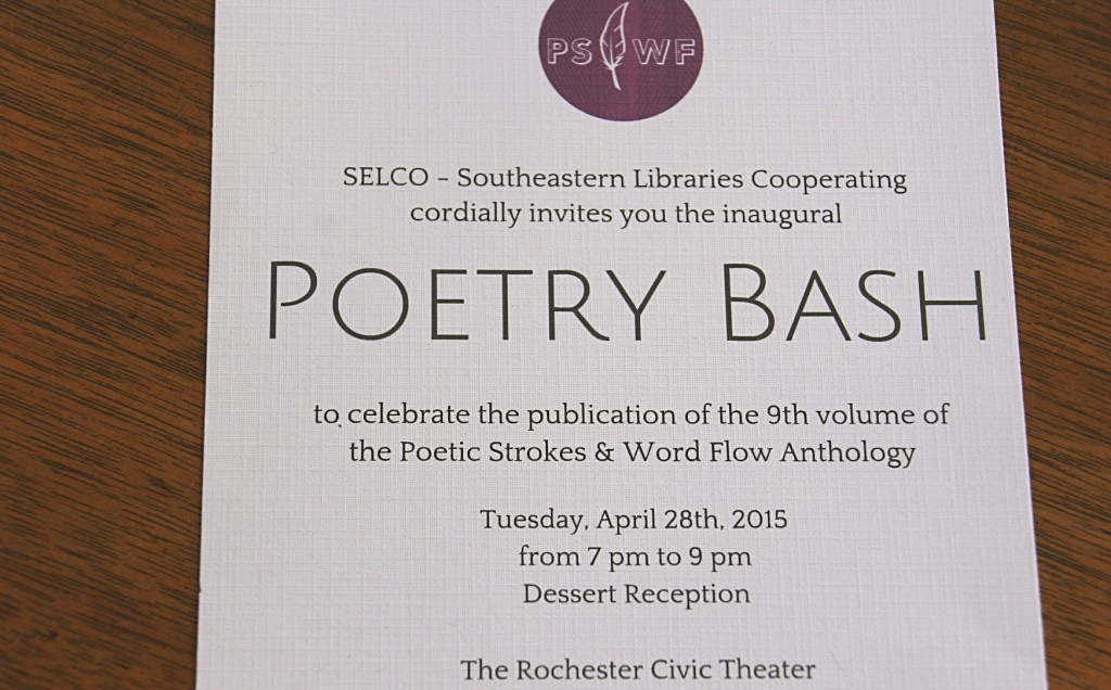 I attended and read my poem, "Wednesday Night Bingo at the Legion," at an invitation only Poetry Bash at The Rochester Civic Theater on Tuesday evening.
