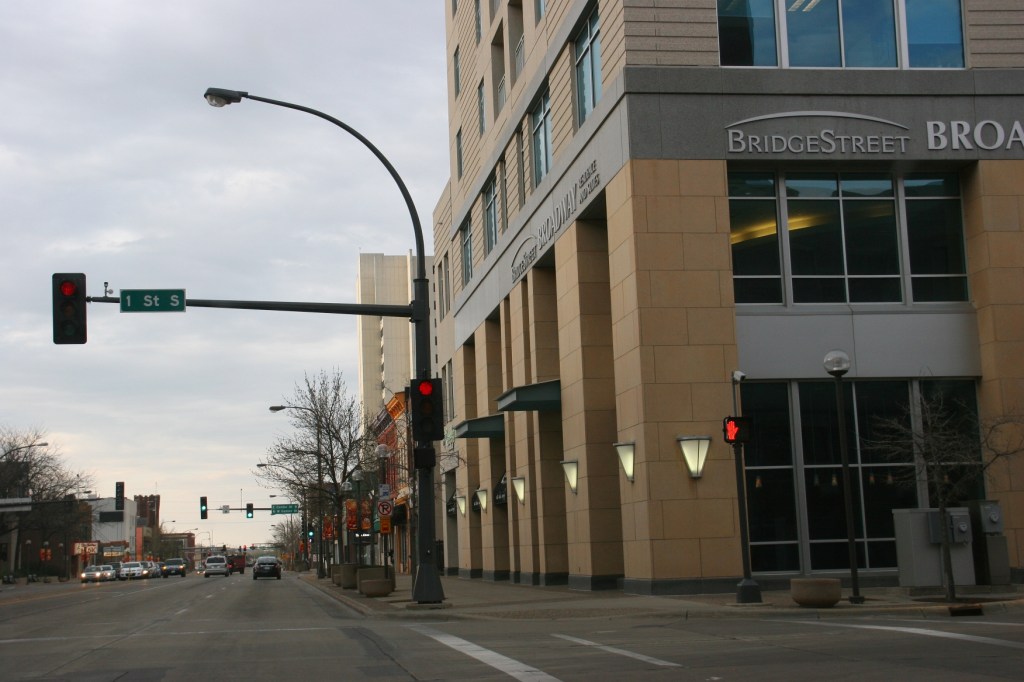 Another scene in downtown Rochester.