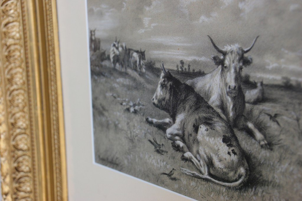 Rosa Bonheur's "Cows in Pasture."