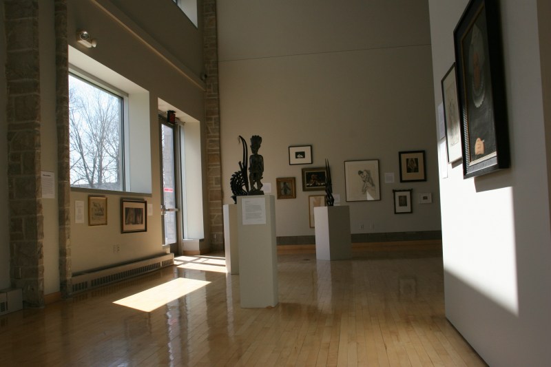 Items from St. Olaf's art collection were displayed in the recent "Interrogating Genders" exhibit.