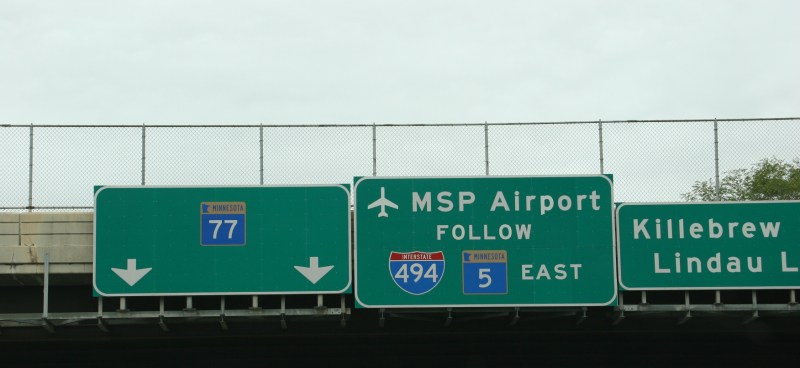 Airport, sign