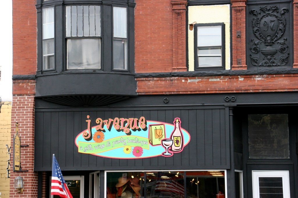 There's art in signage and architecture.