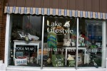Art in Clear Lake, Lake Lifestyle window&nbsp;display