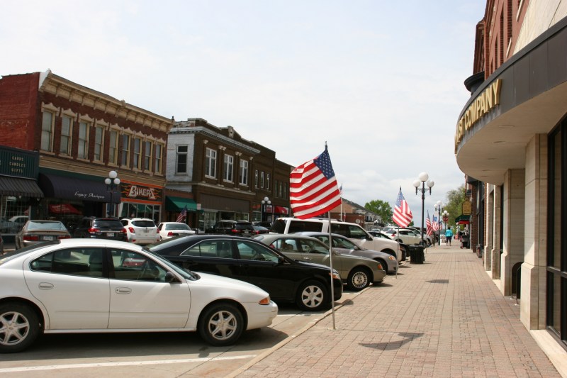 Clear Lake, almost Norman Rockwell like in Iowa charm.