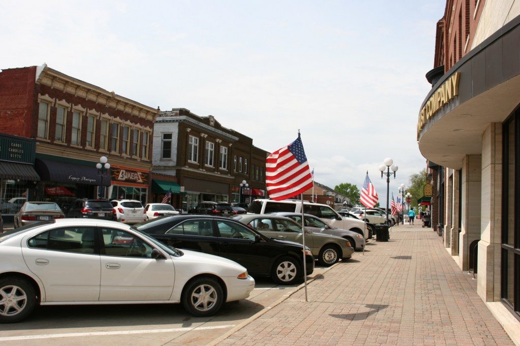 Clear Lake, almost Norman Rockwell like in Iowa charm.