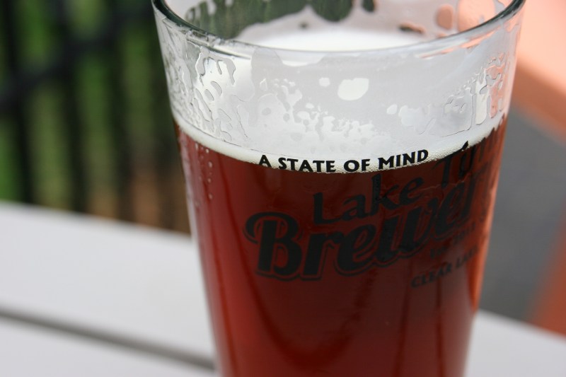 Lake Time Brewery is a must-stop for good beer and great conversation with the locals.