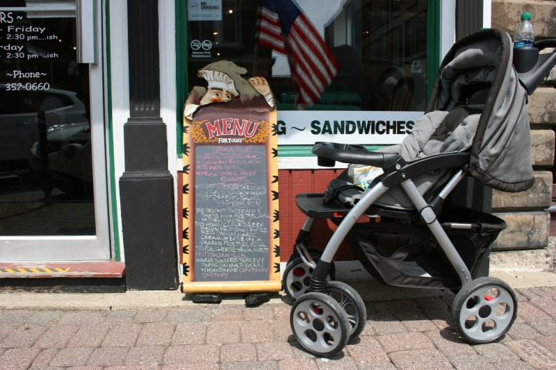 Starboard Market, a highly-recommended local sandwich shop and deli. We, unfortunately, did not eat here because of the wait.