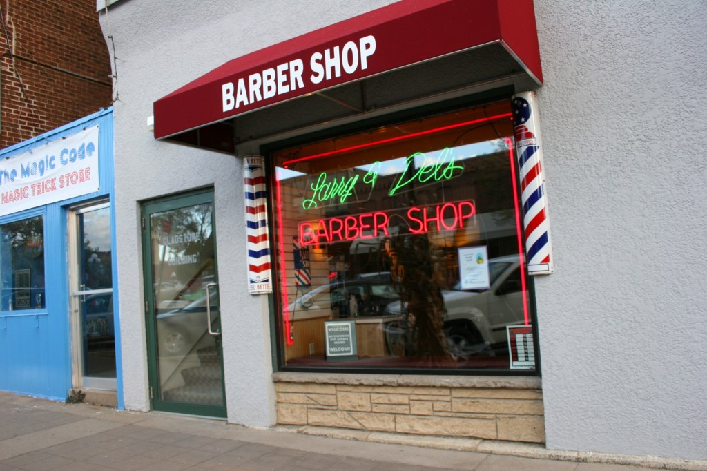 There's nothing quite as quaint and nostalgic as barbershop poles.