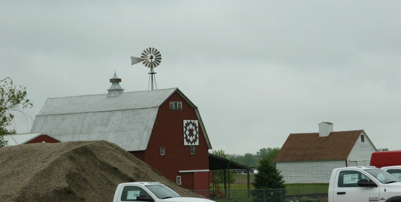 My first glimpse of Heritage Park of North Iowa, driving into Forest City from the south.