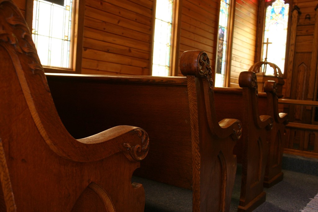 I forgot to count the pews.